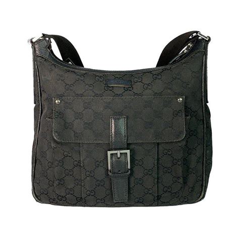 gucci signature mini bag black|Gucci black monogram bag.